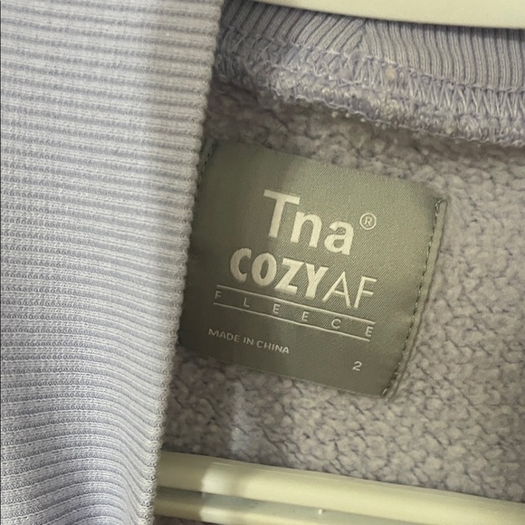 TNA Lavender Sweatshirt Size 2 - Picture 3 of 6